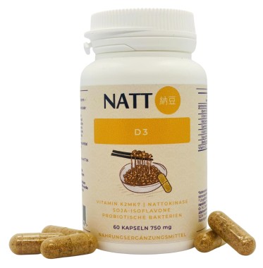 Natto + Vitamin D3 - 60 Kapseln
