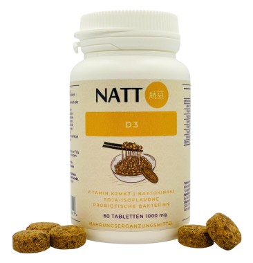 Natto + Vitamin D3 - 60 Tabletten